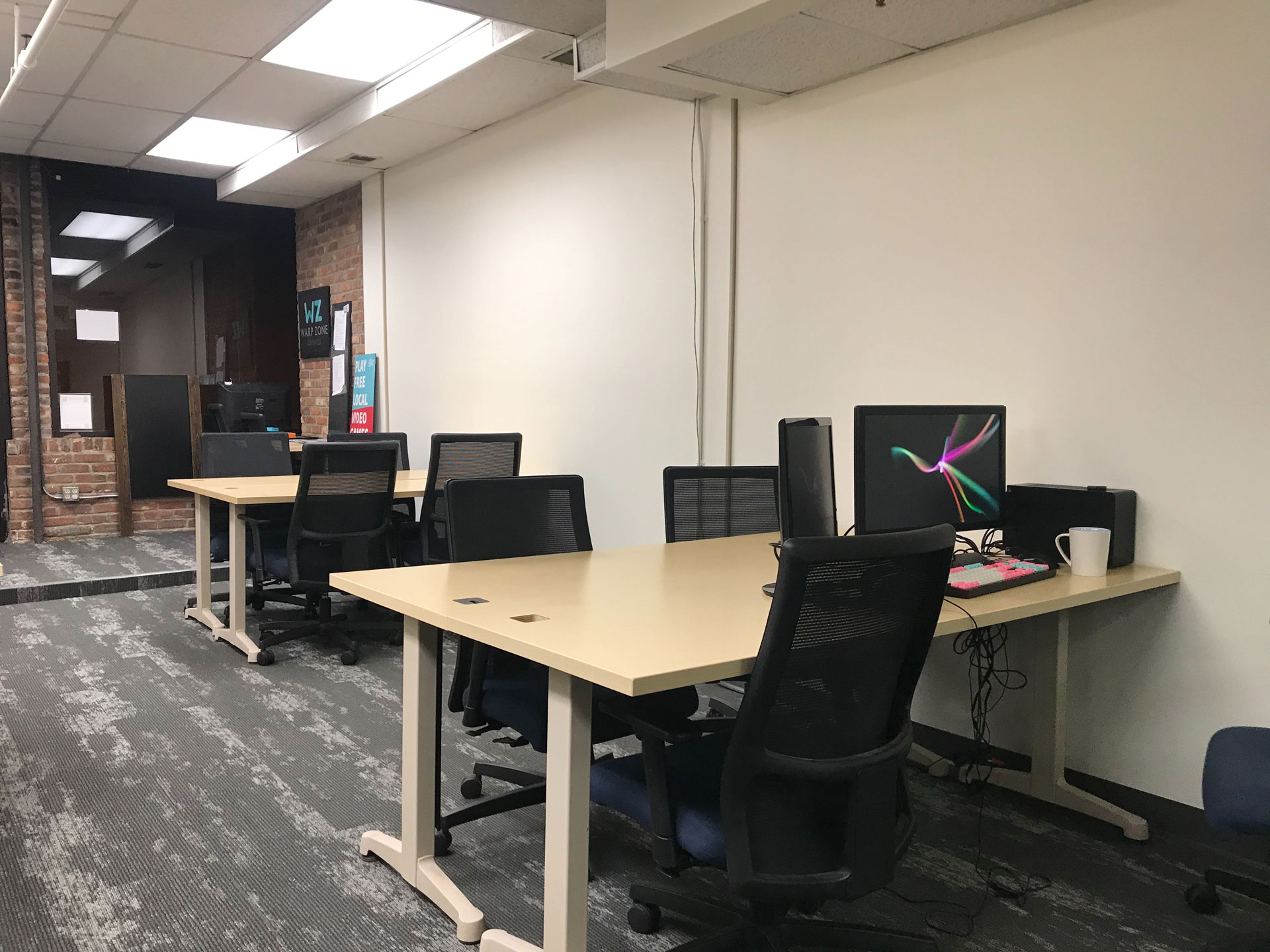 Warp Zone Louisville co-working space Louisville KY - Come take a tour!